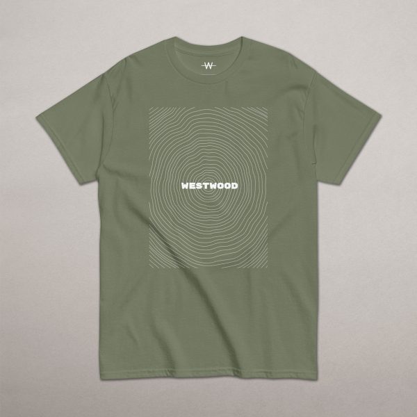 Tree Rings T-Shirt - Olive